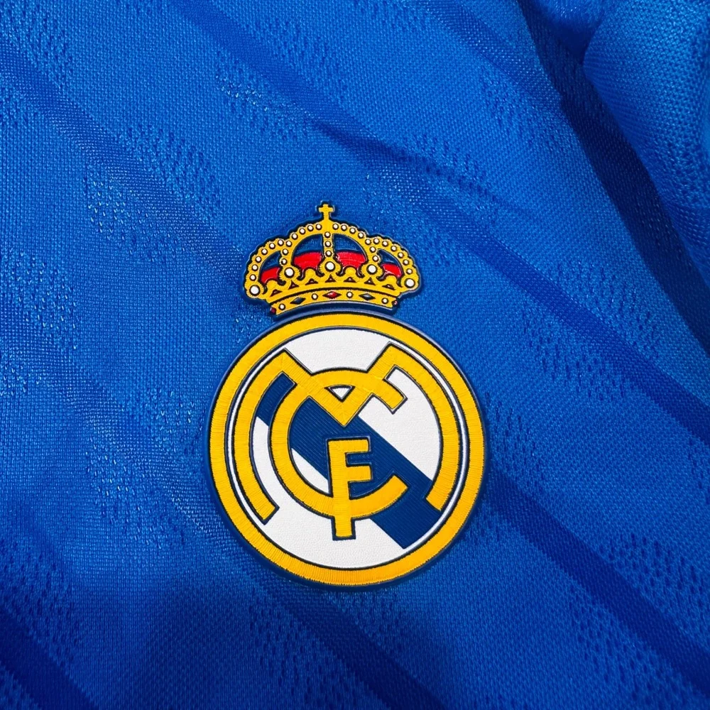 Adidas Real Madrid 2024-25 Away Jersey Mens XL Blue Toni Kroos 8 Soccer Shirt
